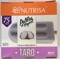 Paleta de yogurt Taro Nutrisa