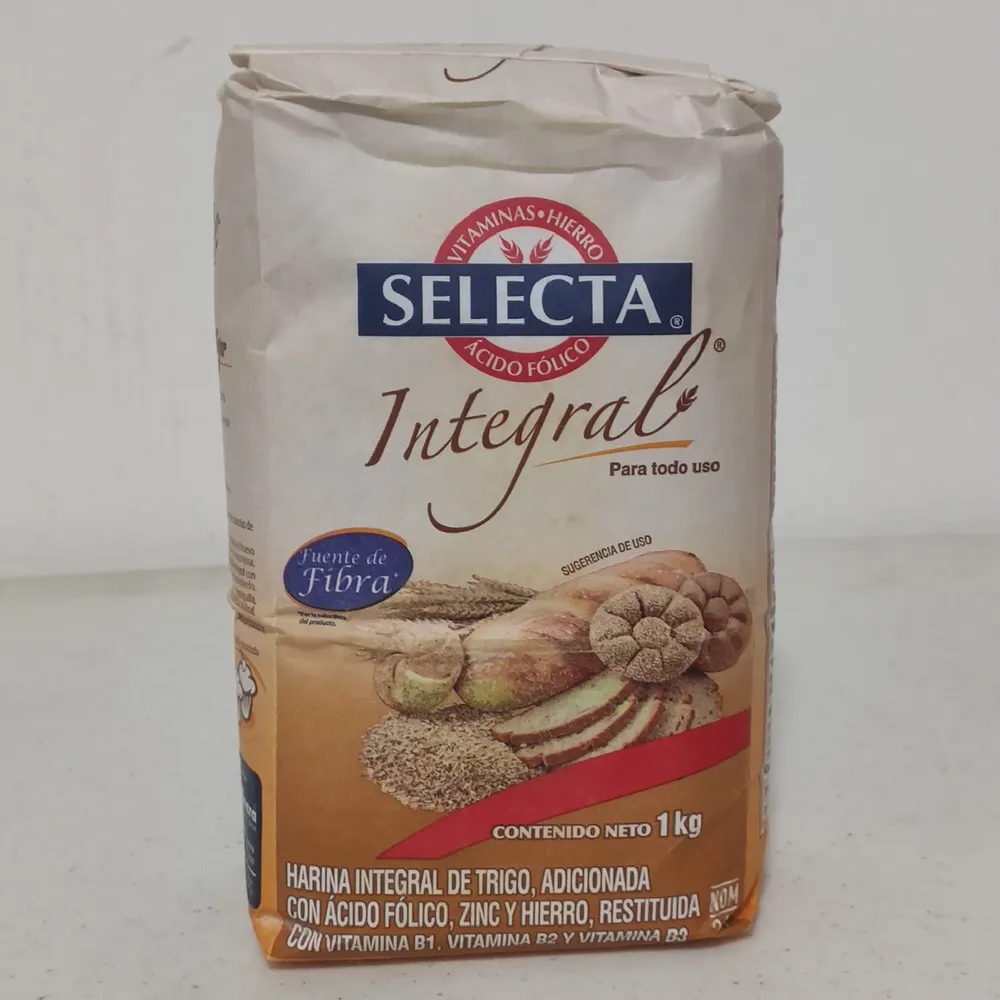 HARINA DE TRIGO INTEGRAL SELECTA