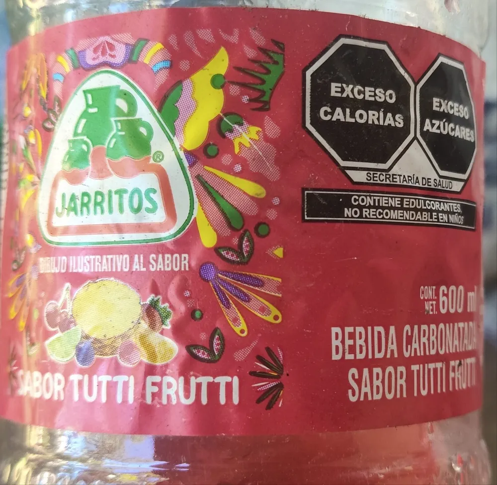 Jarritos Sabor Tutti Frutti