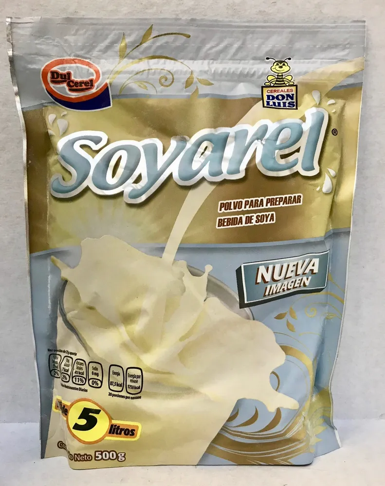 Polvo para preparar bebida de soya