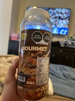 Mezcla de cereales horneadas con frutos secos