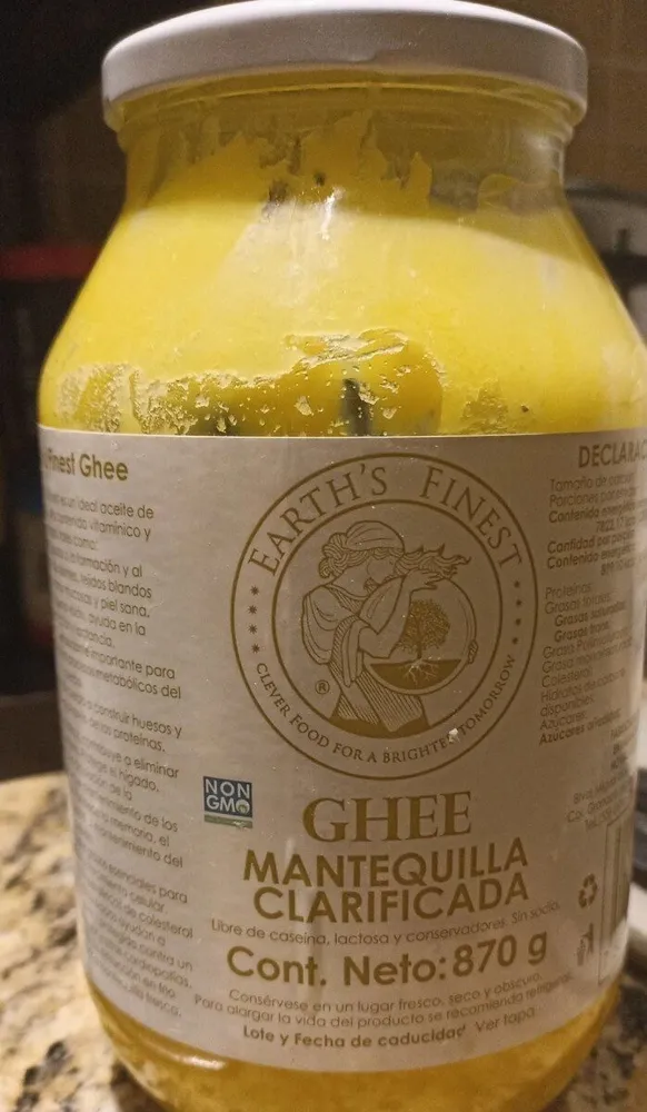 Ghee Mantequilla Clarificada