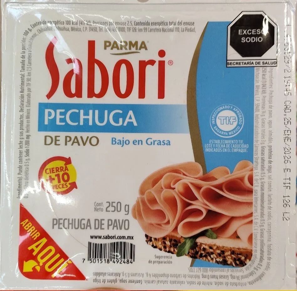 Pechuga de pavo