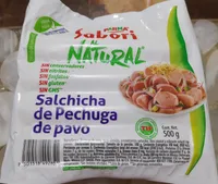 Salchichas de pechuga de pavo