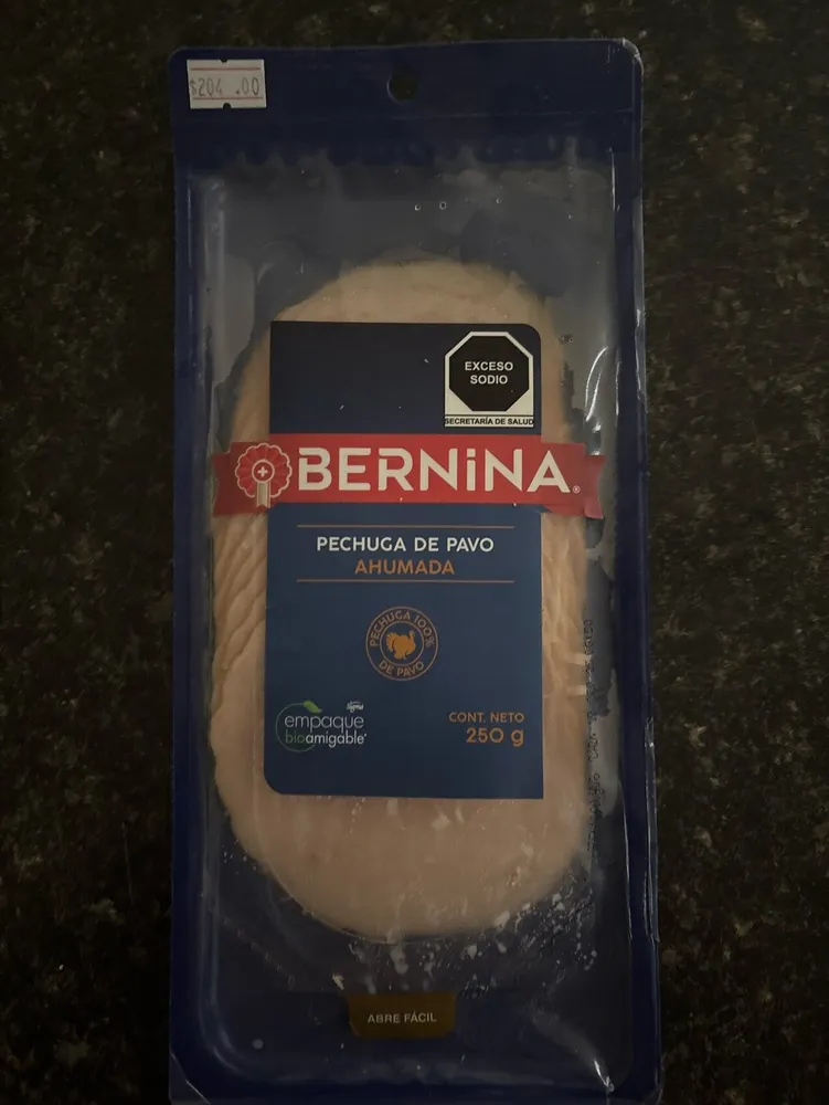 Pechuga De Pavo rebanada