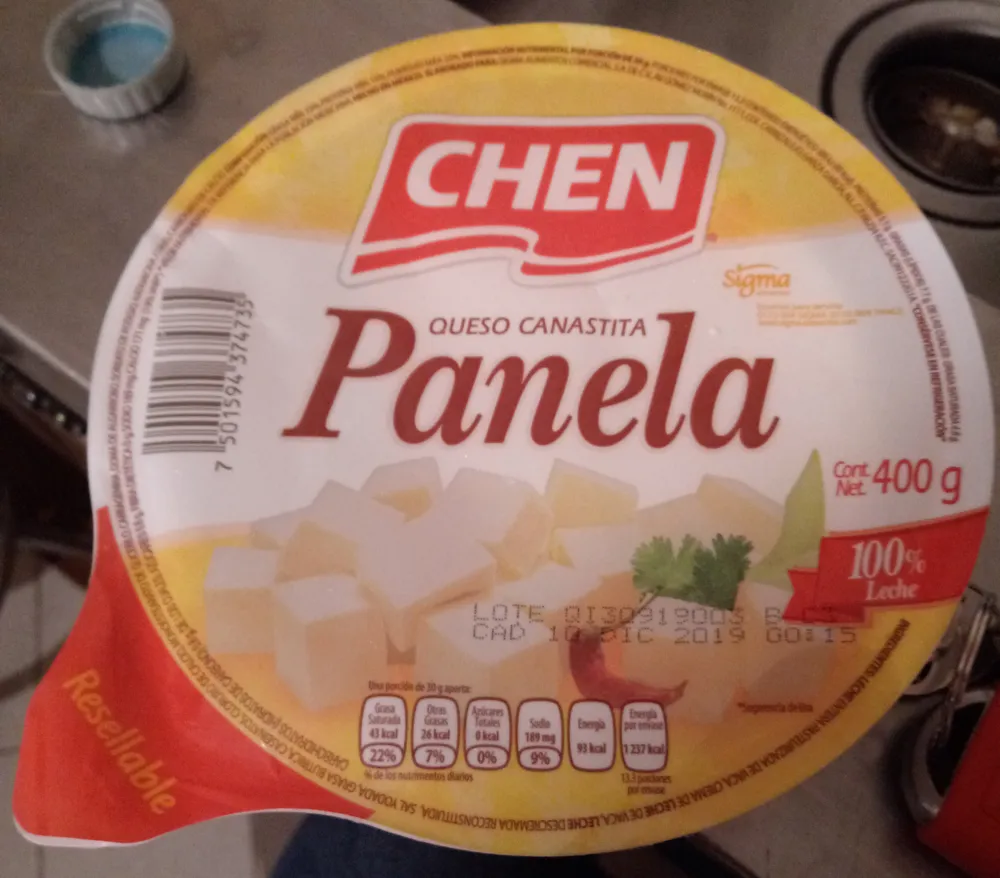 queso canastita panela