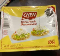 Queso panela desmoronado