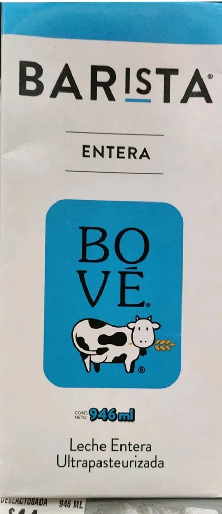 Leche entera ultrapasteurizada