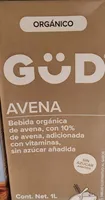 Bebida de avena orgánica