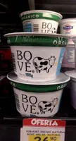 Yogurt griego natural bove 180 gr