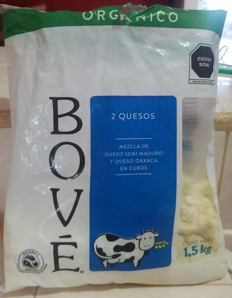 Queso orgánico Semi Maduro y Oaxaca