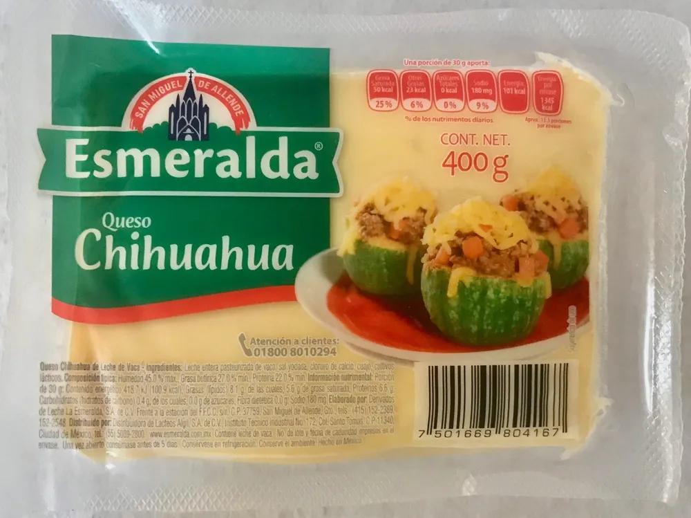 Queso Chihuahua Esmeralda