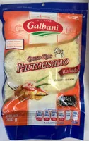 Queso tipo parmesano rallado