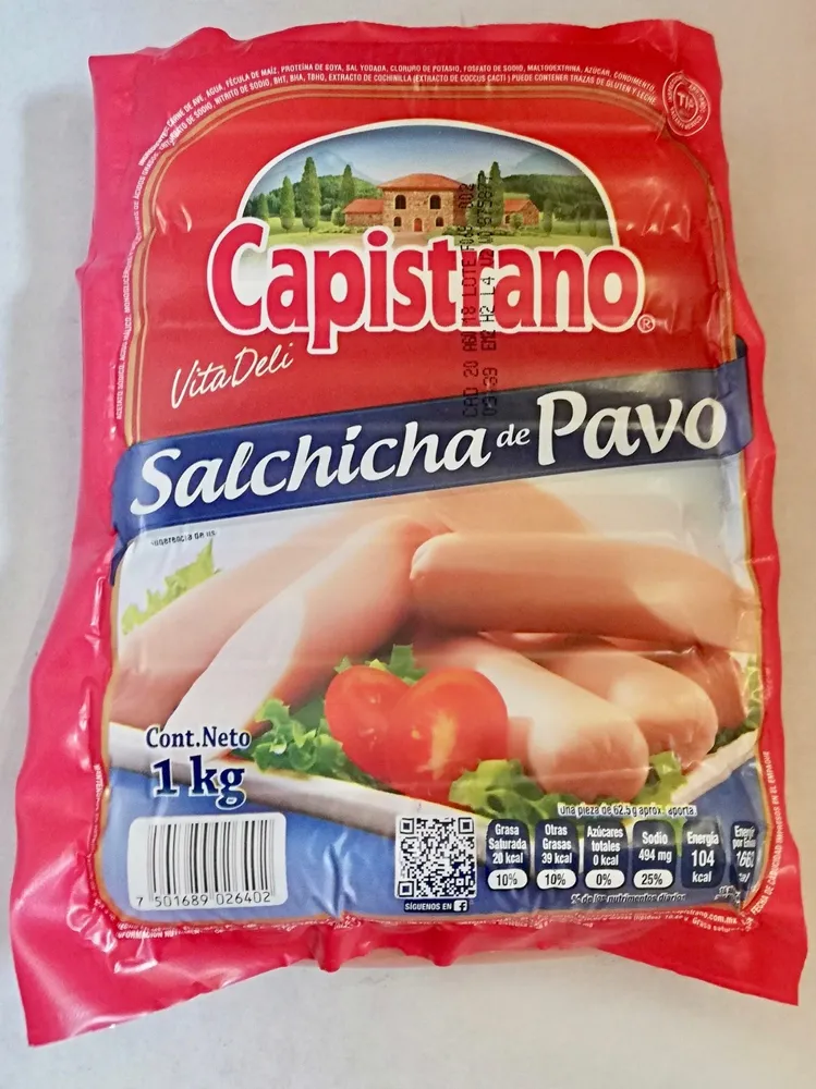 Capistrano Salchicha de Pavo