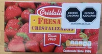 Fresas cristalizadas