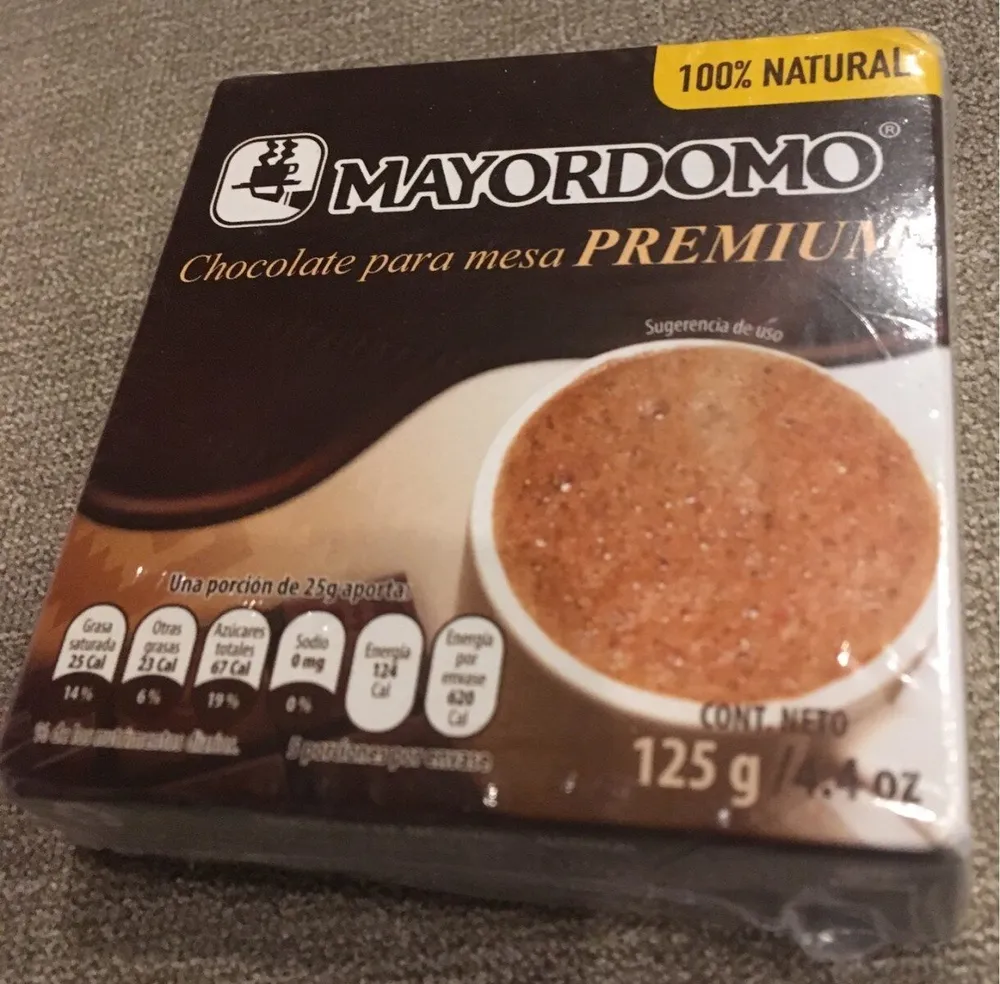 Chocolate para mesa premium