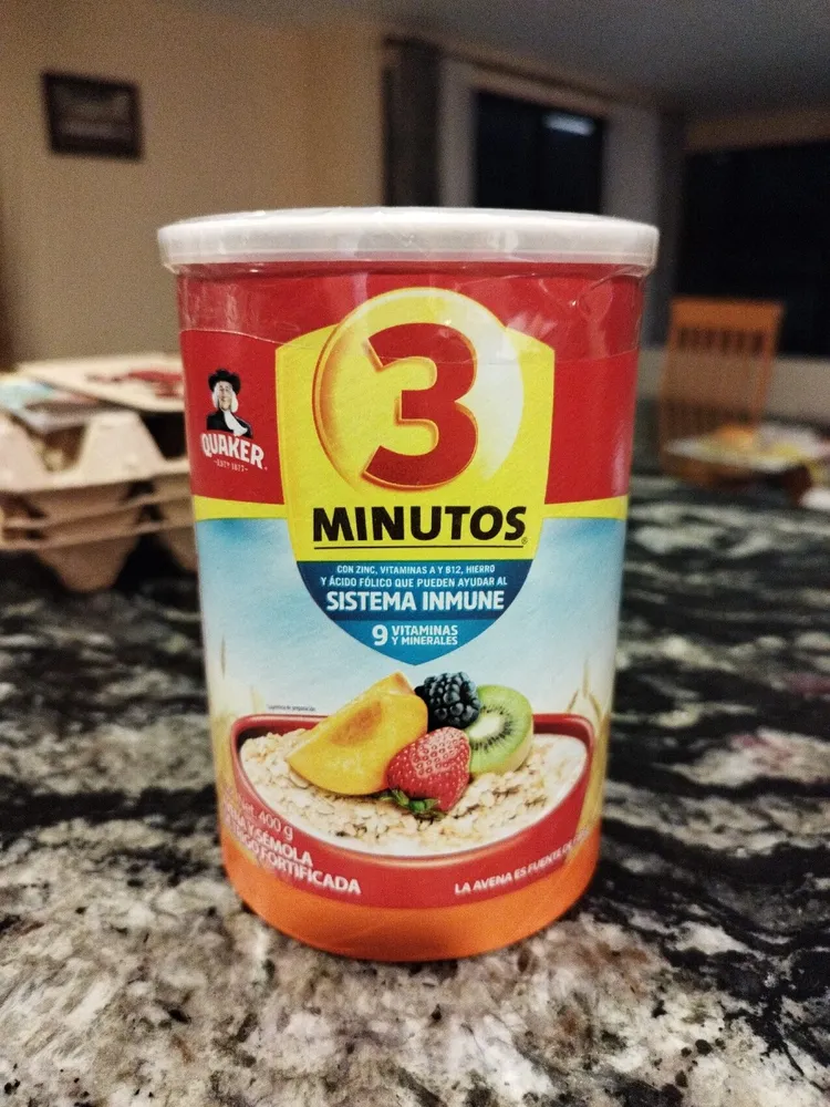 Avena 3 minutos