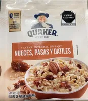 Instant Cereal De Avena Nueces Pasas y Datiles