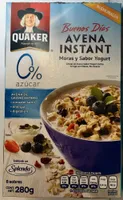 Buenos Días Avena Instant Moras y Sabor Yogurt