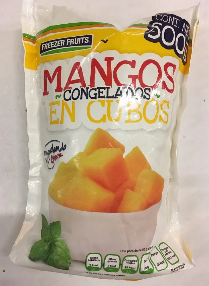 MANGO CONGELADO EN CUBOS