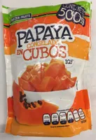 PAPAYA EN CUBOS
