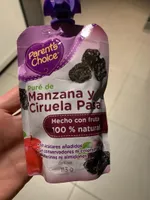 Pure de Manzana y Ciruela Pasa
