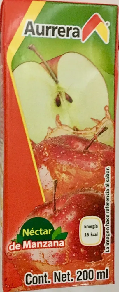 Aurrera nectar de manzana