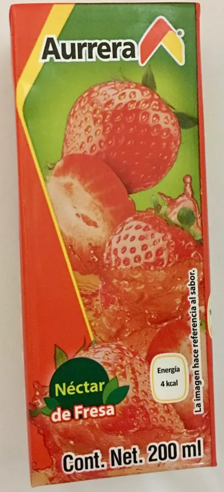 Aurrera Nectar de Fresa