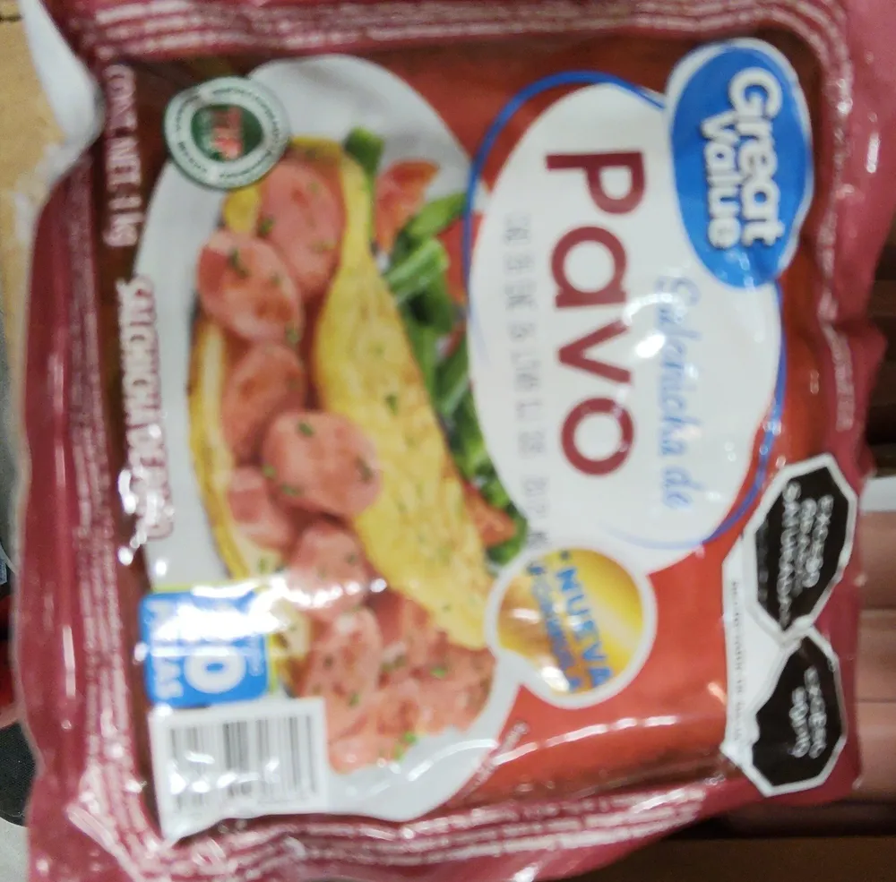 Salchica pavo