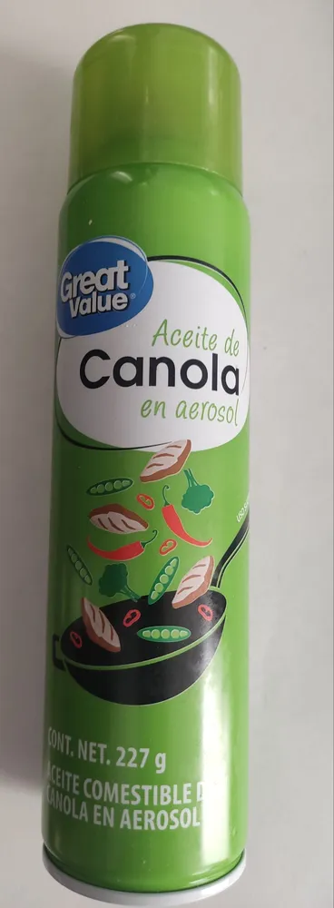 Aceite de Canola en Aerosol