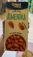 Alimento liquido de almendra