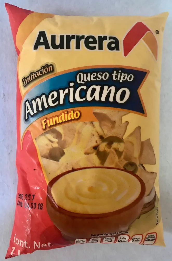 Queso tipo americano Aurrera