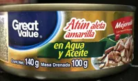 ATUN ALETA AMARILLA AGUA Y ACEITE