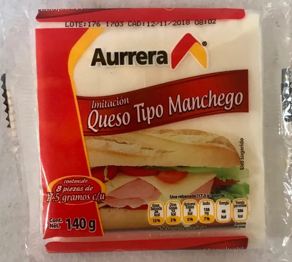 Queso Manchego Aurrera