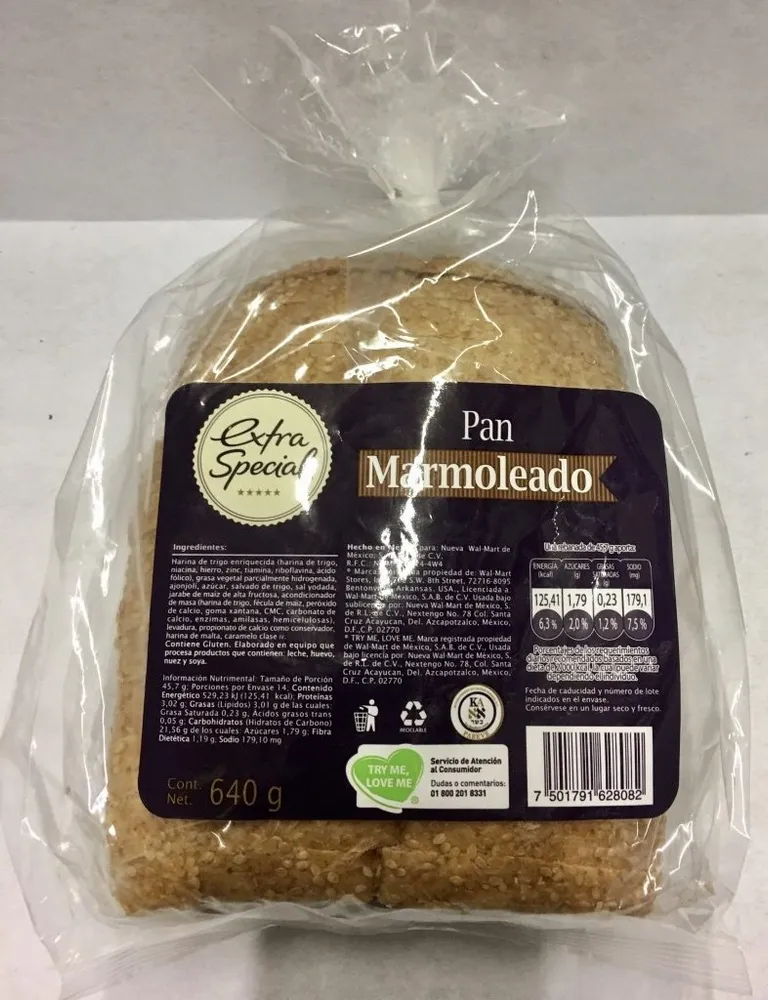 Extra Special Pan marmoleado