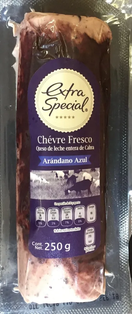 Extra special Chevré fresco arandano azul