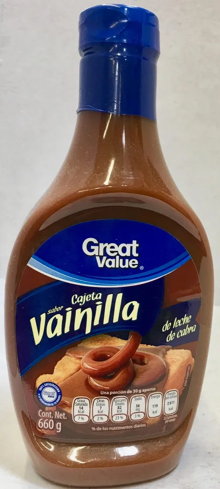 Cajeta sabor Vainilla