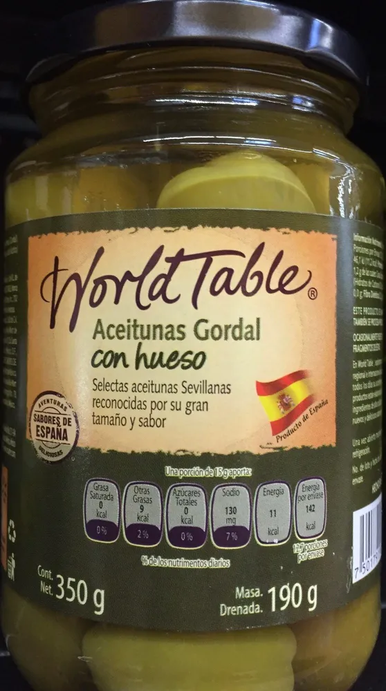 Aceitunas Gordal con Hueso