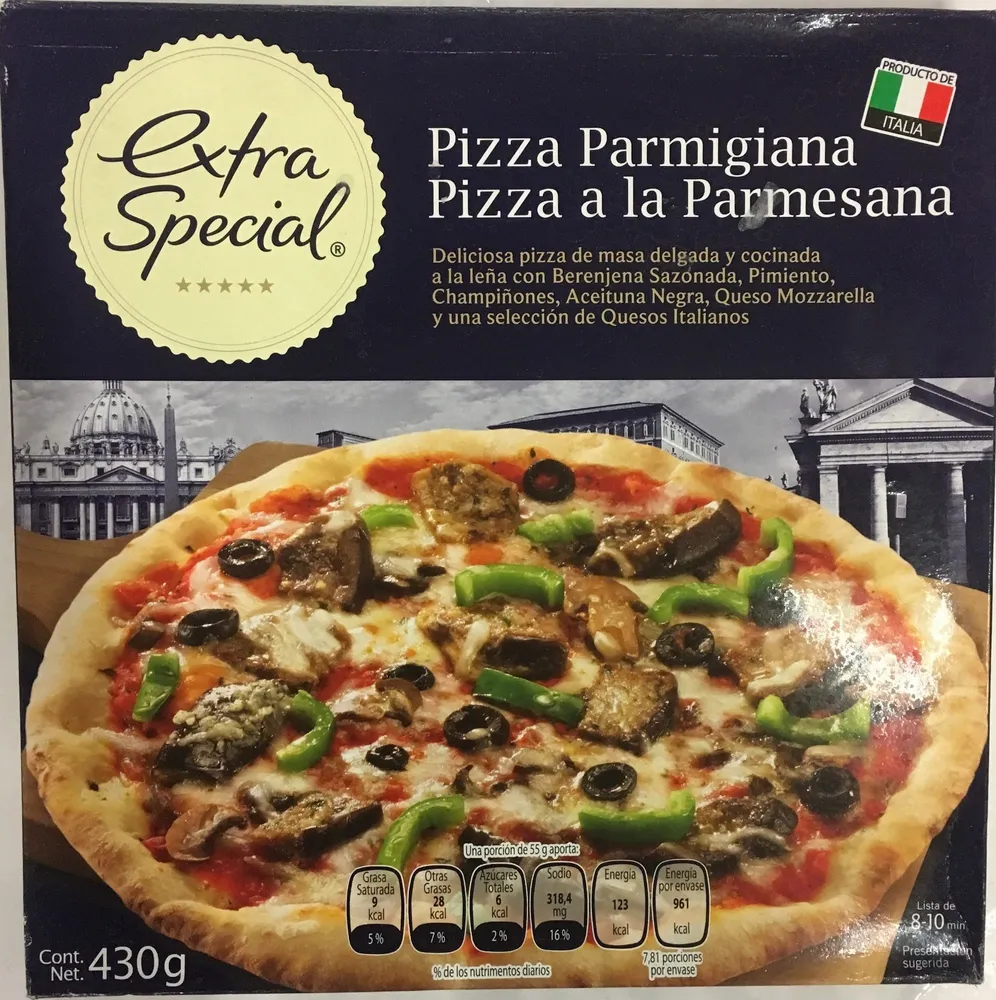 Pizza a la Parmesana