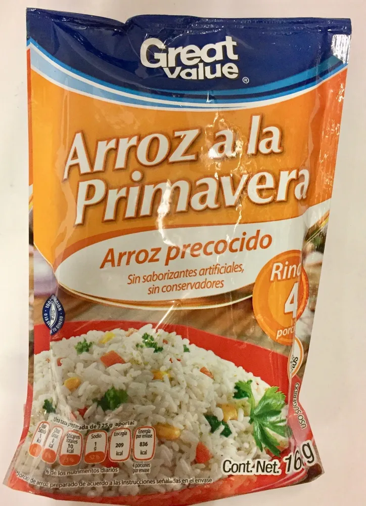 Arroz a la primavera Great Value