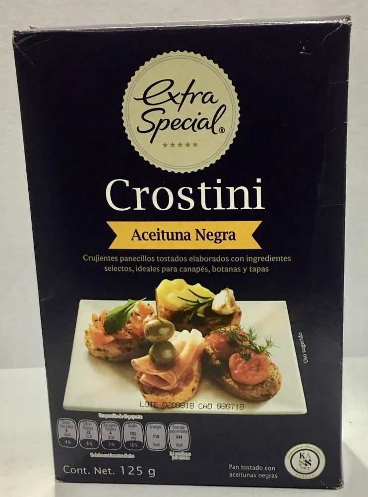 CROSTINI ACEITUNA NEGRA