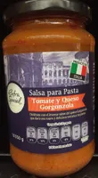 SALSA PARA PASTA DE TOMATE Y QUESO GORGONZOLA
