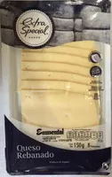 Queso Emmental rebanado