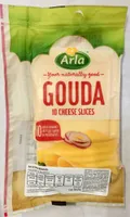 Queso Gouda Ten cheese slices