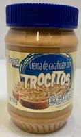 Crema de cacahuate con trocitos