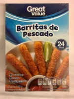 Barritas de pescado, Great Value,