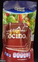 Trocitos de soya sabor tocino Great Value