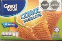 Conos de galleta
