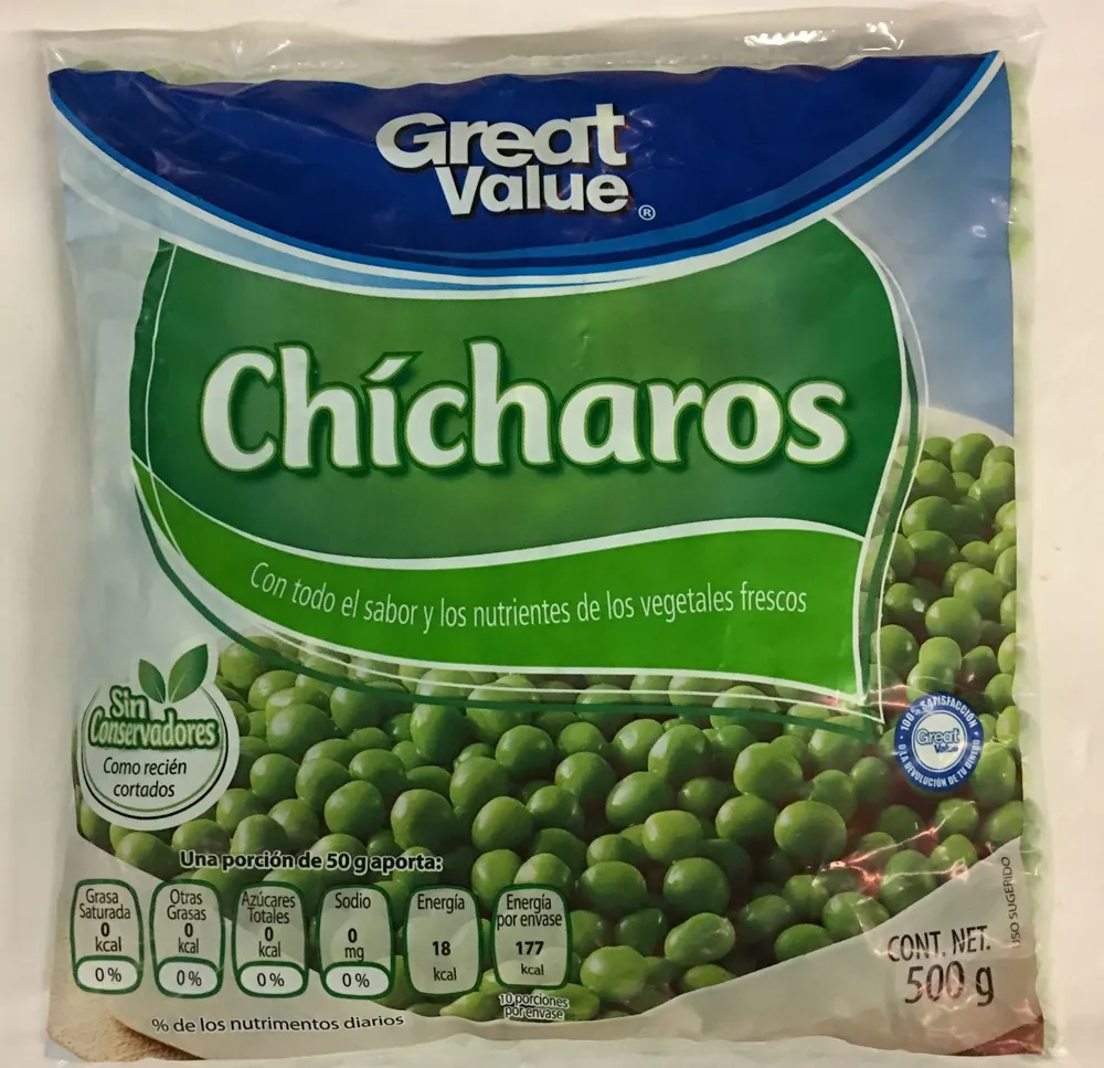 Chícharos, Great Value,