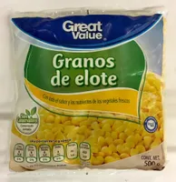 Granos de Elote, Great Value,